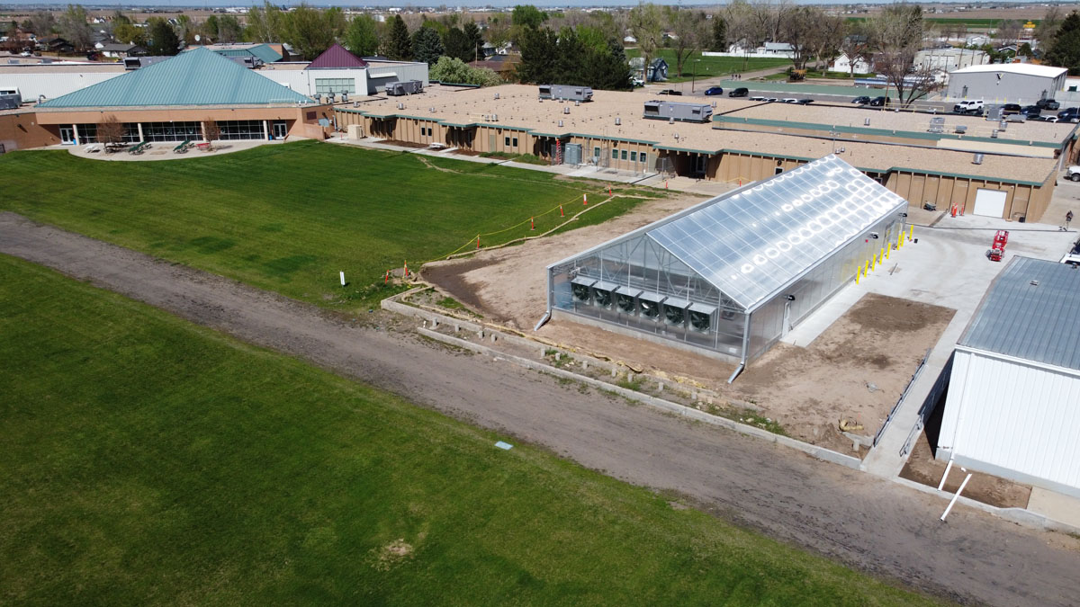 Weld Co. School District RE-1 Valley High School – New Greenhouse